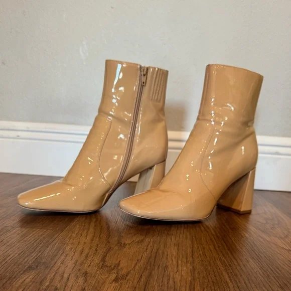 Free People by Jeffrey Campbell Candy Land Ankle Boots Women block heels 11 - Picture 5 of 14